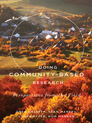 cover image of Doing Community-Based Research